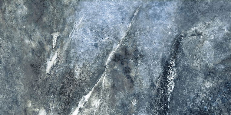 Плитка керамогранит Geotiles Amazona Blue 60x120 Super Polished (1,44 кв.м.) под камень