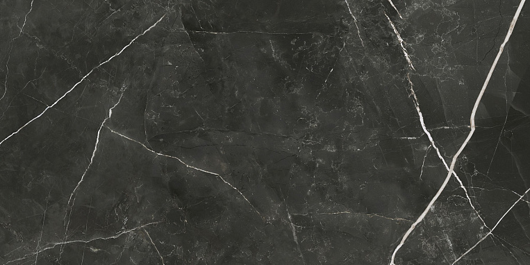 Плитка керамогранит Marvel Gala Calacatta Black 60x120 Lapp (1,44 кв.м.) под мрамор