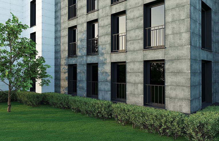 Плитка керамогранит Grasaro Beton White G-1104 MR 600x600x9 (1,08 кв.м.) под бетон