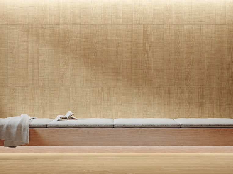 Плитка керамогранит Log Select Ivory Pure 20x120  Matt  ( 1,44 кв.м.) под дерево