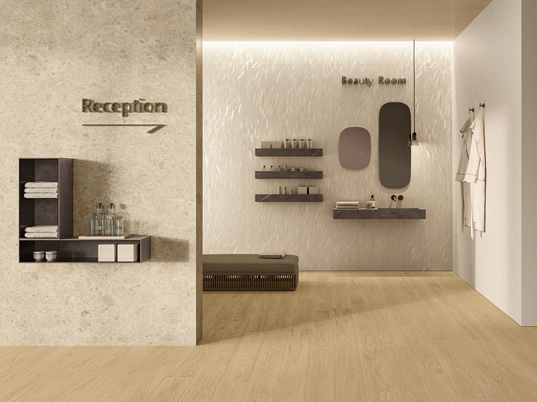 Плитка керамогранит Log Select Icon Pure 20x120  Matt  ( 1,44 кв.м.) под дерево