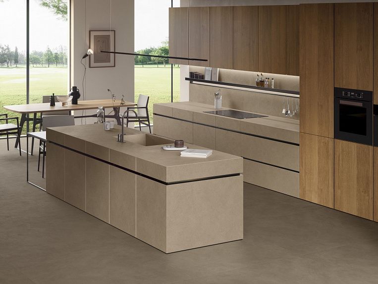 Плитка керамогранит Boost Natural Umber 60x120 Matt (1,44 кв.м.) под бетон
