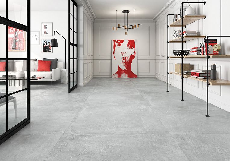 Плитка керамогранит Geotiles Ground Perla 120x120 Matt (1,44 кв.м.) под бетон