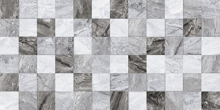 Плитка керамика Cube Ceramica Prado Mosaic Gray 30x60 под камень