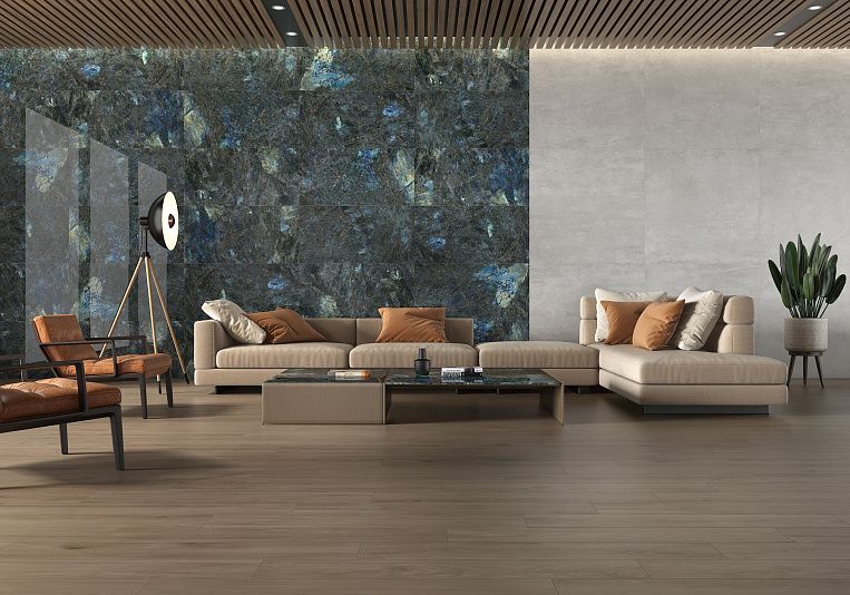 Плитка керамогранит Geotiles Labradorite Blue 120x120 Super Polished (1,44.кв.м.) под камень