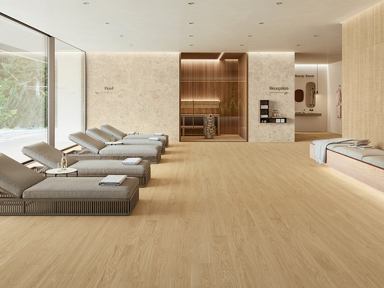 Плитка керамогранит Log Select Icon Pure 20x120  Matt  ( 1,44 кв.м.) под дерево