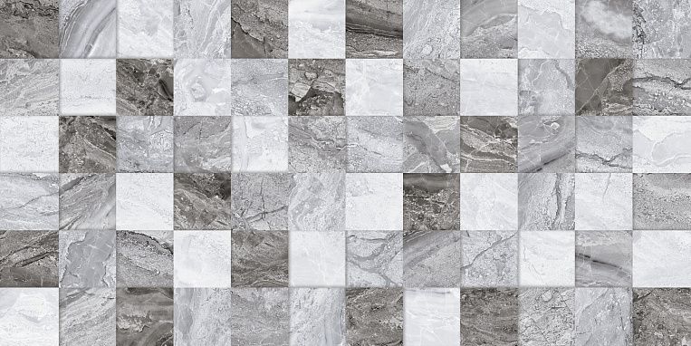 Плитка керамика Cube Ceramica Prado Mosaic Gray 30x60 под камень