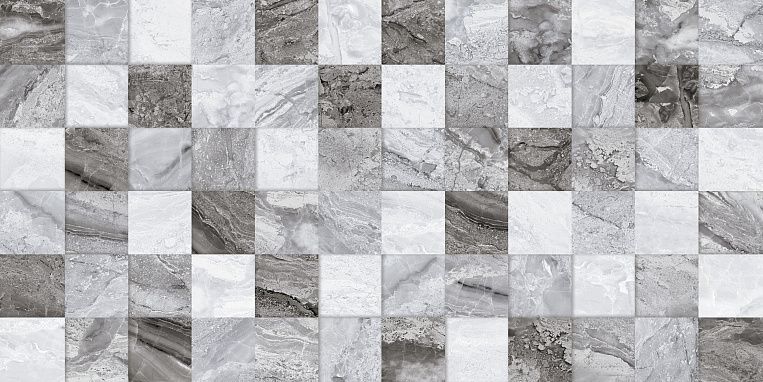 Плитка керамика Cube Ceramica Prado Mosaic Gray 30x60 под камень