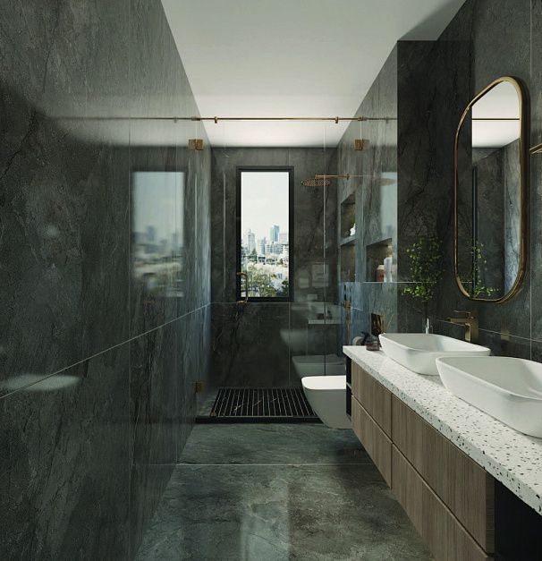 Интерьерные фото коллекции Marble Style 60x120 PL